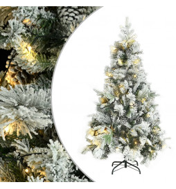 Sapin de Noël neige floquée...