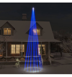 Sapin de Noël sur mât de...