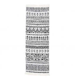 Tapis Noir et blanc 100x300...