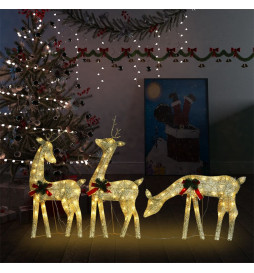 Famille de rennes de Noël...