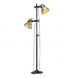Lampadaire avec 2 abat-jour...