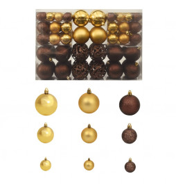 Ensemble de boules de Noël...