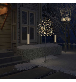 Sapin de Noël 220 LED blanc...