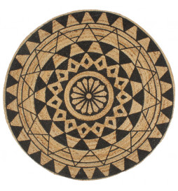 Tapis fait à la main Jute...