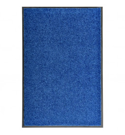 Paillasson lavable Bleu...