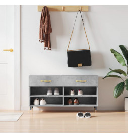 Banc à chaussures gris...
