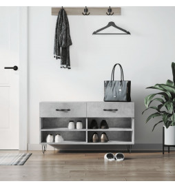 Banc à chaussures gris...