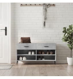 Banc à chaussures gris...