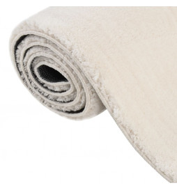 Tapis shaggy doux lavable...