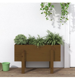 Jardinière marron miel...