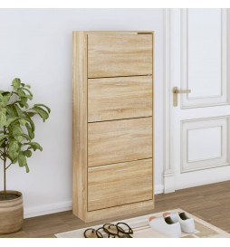 Armoire à chaussures Chêne...