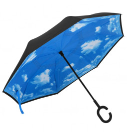 Parapluie à poignée en C...