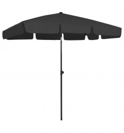 Parasol de plage Noir...
