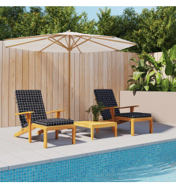 Coussins de chaise longue...