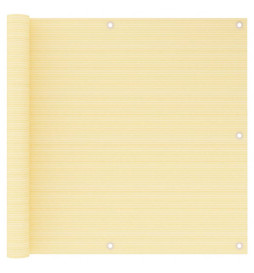 Écran de balcon Beige...