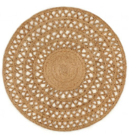 Tapis Jute tressé à la main...
