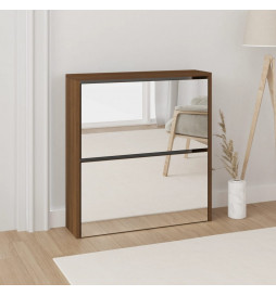 Armoire à chaussures miroir...