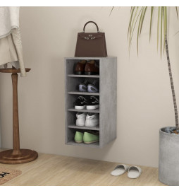 Armoire à chaussures Gris...
