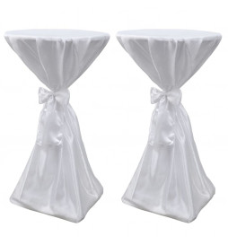 Housse de table blanche...