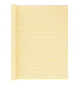 Écran de balcon Beige...