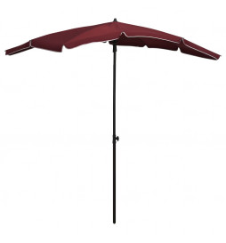 Parasol de jardin avec mât...