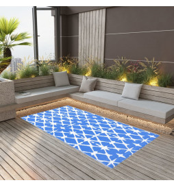 Tapis d'extérieur Bleu et...