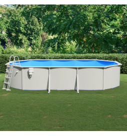 Piscine avec échelle de...