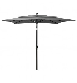 Parasol à 3 niveaux avec...