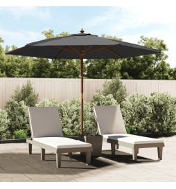 Parasol de jardin avec mât...