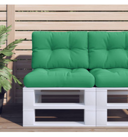 Coussin de palette vert...