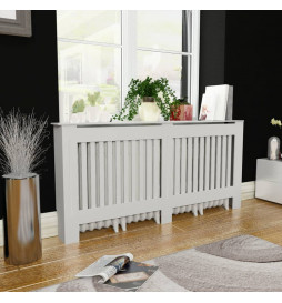 Cache-radiateur Blanc MDF...