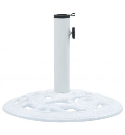 Socle de parasol Blanc 9 kg...