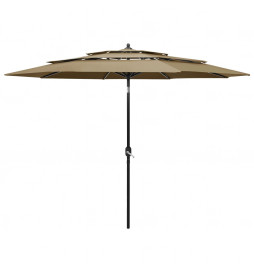 Parasol à 3 niveaux avec...