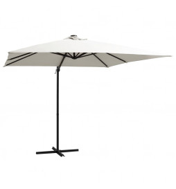 Parasol déporté avec LED et...