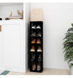 Armoire à chaussures Noir...