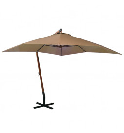Parasol suspendu avec mât...
