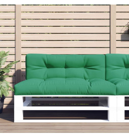 Coussin de palette vert...