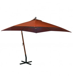 Parasol suspendu avec mât...