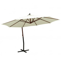 Parasol suspendu avec mât...
