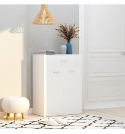 Armoire à chaussures Blanc...