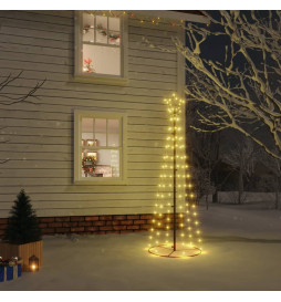 Arbre de Noël cône Blanc...