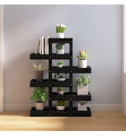 Support à plantes Noir...