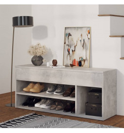 Banc à chaussures Gris...