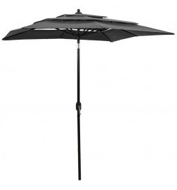 Parasol à 3 niveaux avec...