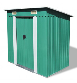 Abri de jardin Métal Vert