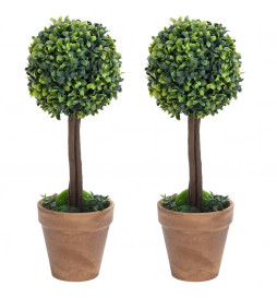 Plantes de buis artificiel...