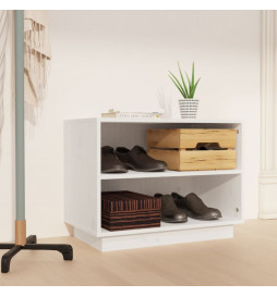 Armoire à chaussures Blanc...