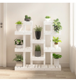 Support à plantes Blanc...