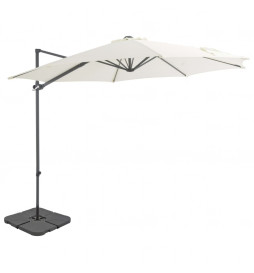 Parasol avec base portable...