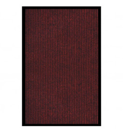Paillasson rayé Rouge...